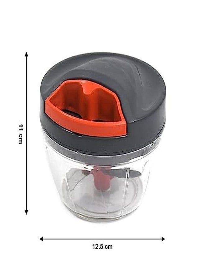 BigPlayer 3-Blade Vegetable & Fruit Chopper 450ML Regular - Image 2